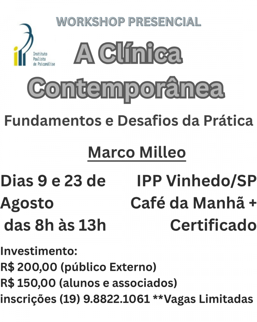 A clinica contemporanea